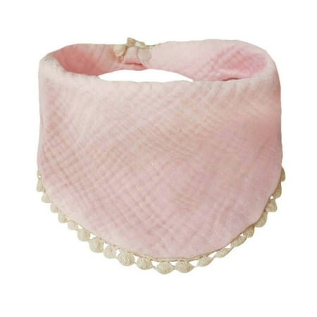 

Binmer Baby Gauze Saliva Towel Baby Muslim Double Bib Baby Eating Pocket