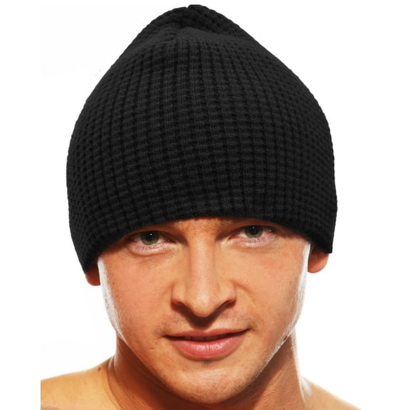 KC Caps Thick Weave Waffle Knit Beanie