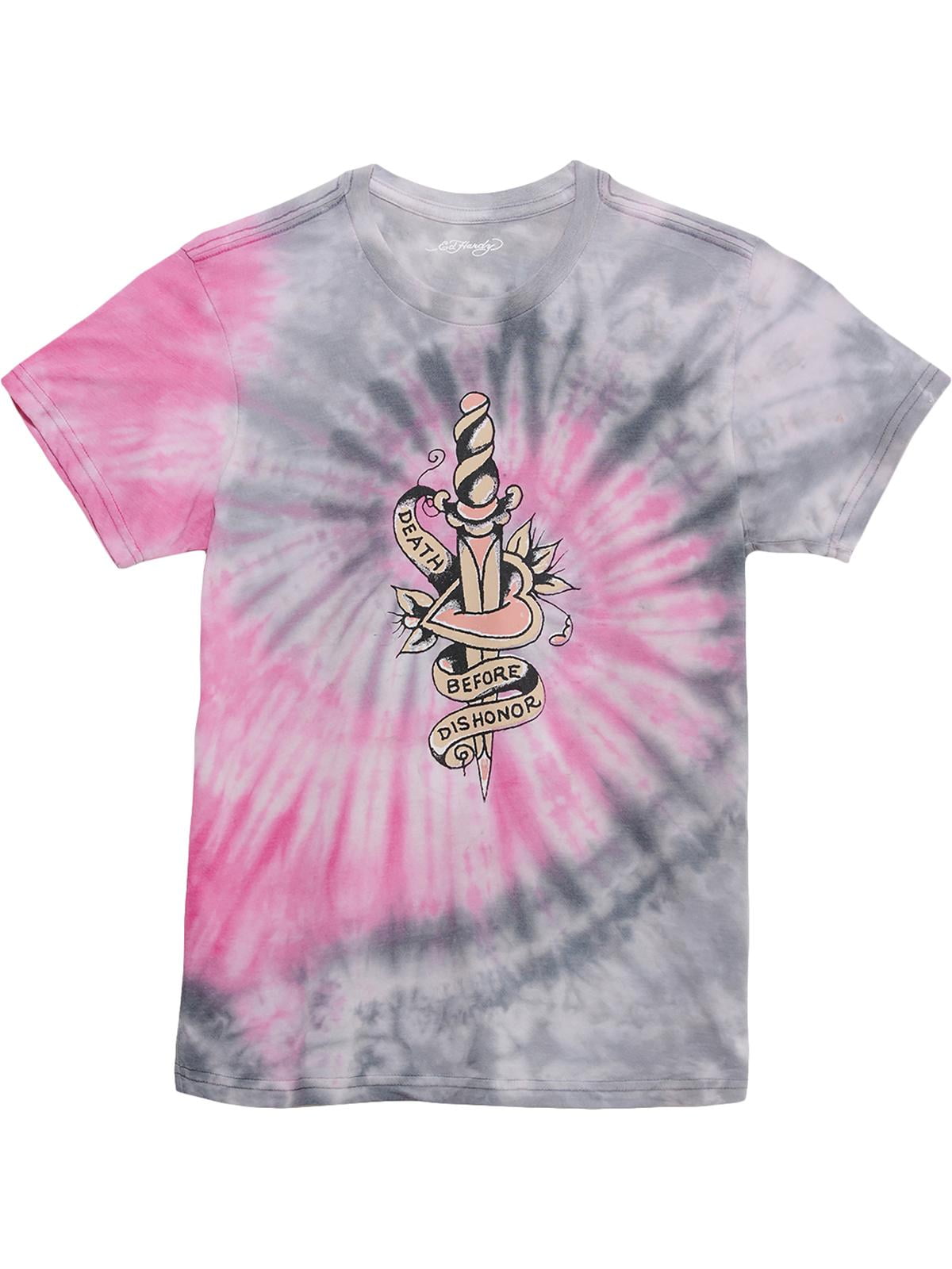 ed hardy shirt pink