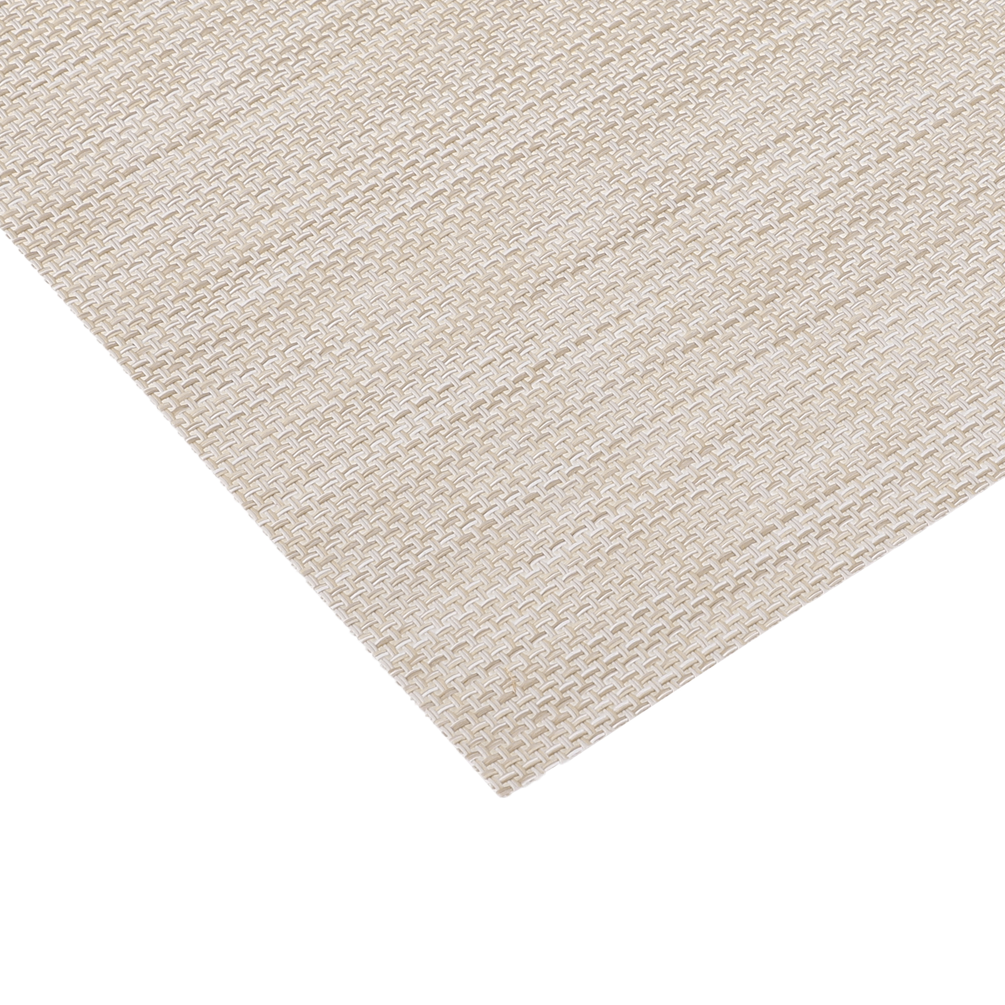 Unique Bargains Durable Placemats for Dining Table, Resistant Kitchen Place Mats Set of 6 Beige 18" x 12"