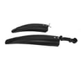 thumbnail image 4 of Bicycle Front Rear Mudguard, 1Set High Pressure PVC Bicycle Mudguard  For 24 Inch Front And Rear Wheels For 22 Inch Front And Rear Wheels Black, 4 of 8