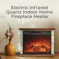 thumbnail image 5 of LifeSmart LifePro 1500W Electric Infrared Quartz Indoor Fireplace Heater, 5 of 10
