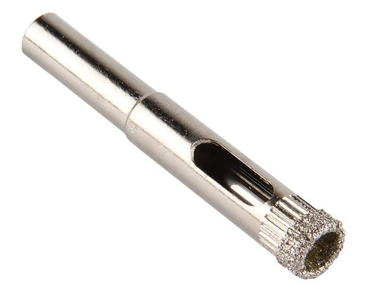 Bulk Package Set of 10 Drilax Diamond Coated Drill Bit Hole Saw Size 5/16 inch in Inch Glass, Marble, Granite, Ceramic Porcelain Tiles, Bottles, Fish Tanks, Stones, Rocks, Gems DIY Kitchen, Bathroom R