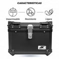 thumbnail image 3 of Caja Maletero Cajuela Porta Equipaje Moto 55L Negro Kinlley, 3 of 9