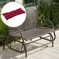 thumbnail image 4 of Coussin Extérieur Coussins de Jardin Rectangulaire Siège Coussinet Doux Tapis Rouge, 4 of 8