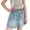 Pink, variant on Amidoa Girls Shorts Soft Casual Summer Solid Color Elastic Waist Shorts for Kids Pink Size 3T