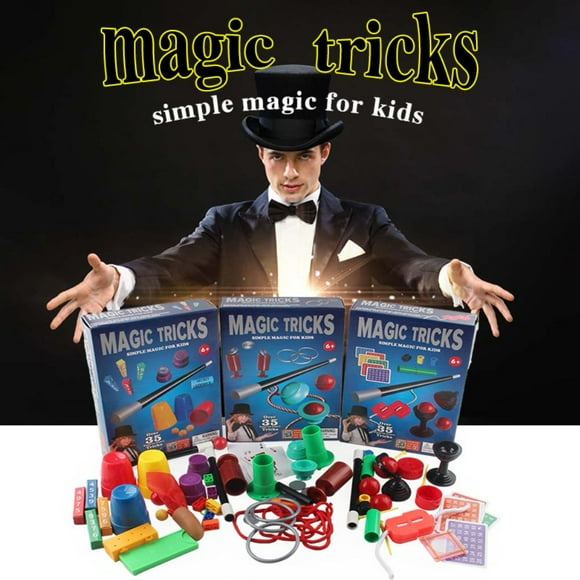 EIGTHTAIL Ensemble pour Enfants Ensemble de Tours de Magicien Ensemble de Baguettes Magiques pour Garçons Filles Cadeau
