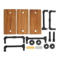 thumbnail image 2 of Commodity Shelf,Industrial Steel Pipe Rack Wall Shelf Floating Shelf Modern Innovation, 2 of 8