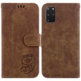 thumbnail image 2 of Compatible with Samsung Galaxy S20 Plus 5G Embossed Cute Tiger Flip Folio Wallet Case Card Pocket Holder Cover, 2 of 5