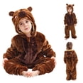 thumbnail image 1 of Baby Animal Onesie Cartoon Animal Outfit Homewear Kids' One-Piece Rompers, 1 of 9