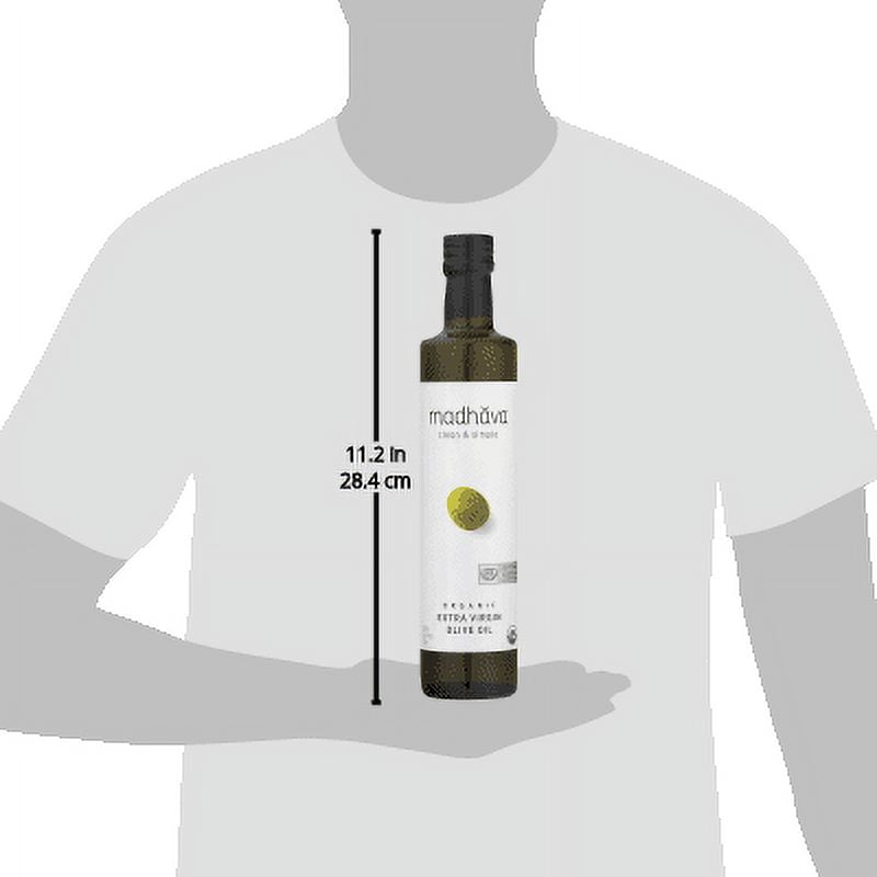 Madhava Organic Extra Virgin Olive Oil, 16.9 fl oz Bottle