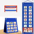 thumbnail image 2 of Visual Schedule for Kids Chore Chart, Daily Schedule Board Routine Pocket Chart Cards, for Home School with 96 Cards, 2 of 7