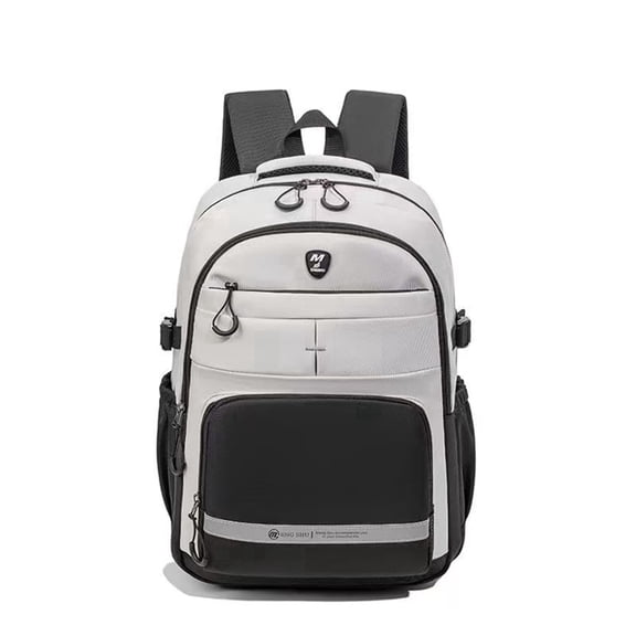 Large Bookbag Laptops Backpack With Reflective Stripe,17 in business trips Notebook Bag,Water Resistant Lightweight Bags