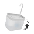 thumbnail image 4 of Pet Drinking Fountain, Cat Water Fountain PP  For Cats Transparent White, 4 of 8