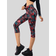 thumbnail image 4 of Legging Mujer Capris Bermuda Mallones Leggins Mayon Mallas UNITALLA, 4 of 5