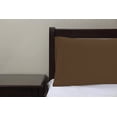 thumbnail image 4 of Royale Linens Queen Pillowcase Set of 2 - Bed Pillow Cover - 20x30 - Chocolate Pillowcases - 1800 Brushed Microfiber, Wrinkle & Fade Resistant - Soft & Cozy- Queen Size Pillow Case (Queen, Chocolate), 4 of 9