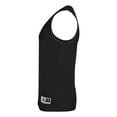 thumbnail image 2 of Augusta Sportswear 148 Men's Reversible Wicking Tank Black/White M, 2 of 5