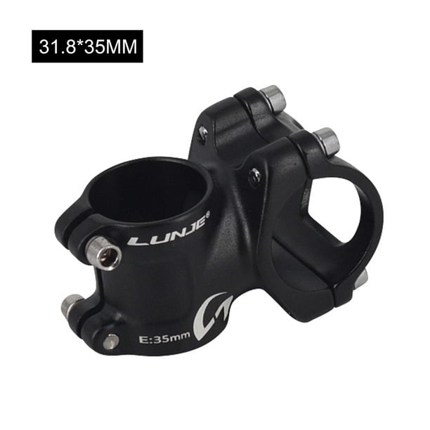 Vástago de bicicleta de 31,8 mm y 25,4 mm, vástago corto de aluminio de 35 mm, piezas de ciclismo para bicicleta de montaña