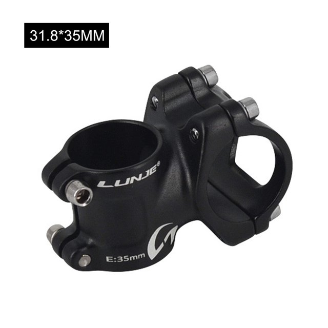 Vástago de bicicleta de 31,8 mm y 25,4 mm, vástago corto de aluminio de 35 mm, piezas de ciclismo para bicicleta de montaña