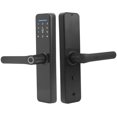 thumbnail image 3 of Intelligent Lock, Mechanical Keys Fingerprint Door Handle, Smart Security For School Locker Anti-theft Home, 3 of 8