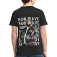 thumbnail image 2 of T-Shirt à Col Rond Imprimé 3d avec Motif Ondulé pour Jeunes, Manches Courtes, pour Garçons et Filles, 2 of 8
