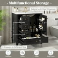 thumbnail image 4 of Christopher Knight Home 30" Bathroom Vanity with Ceramic Sink, Multifunctional Storage, Soft Close Door, Black, 4 of 13