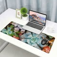 thumbnail image 6 of Shangniulu Cute Succulents Mouse Pad, Natural Plants Mousepad for Design, Anti-Slip Rubber Base Wireless Mouse Pads for Laptop 31.5x11.8 in, 6 of 6