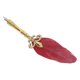 thumbnail image 3 of Quill Pen and Ink Set Vintage Elegant Glossy Writting Exquisite Colors Feather Pen and Ink Set with Sealing Wax Wine Red, 3 of 3
