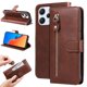 thumbnail image 5 of Estuche de Cuero PU con Cierre para Xiaomi Poco M6 Pro 5G , Funda Protectora con Billetera y Correa, 5 of 6