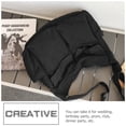 thumbnail image 3 of BESTYASH Tote De Lona Negro Resistente Y Multifuncional Para Uso Diario En Casa, 3 of 8