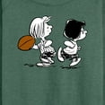 thumbnail image 3 of Peanuts - Marcie Patty Football - Women's Lightweight French Terry Long Sleeve Shirt, 3 of 6