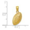 thumbnail image 3 of 14K Yellow Gold Charm Pendant Themed Men'S 19 mm 12, 3 of 3
