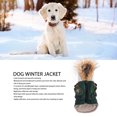 thumbnail image 4 of Chaqueta de Invierno para Perros Resistente Al Viento Abrigo Forrado de Algodón para Clima Frío Ajustable Chaquetas Cálidas para Cachorros Abrigo con Capucha para Clima Frio ANGGREK Otros, 4 of 8