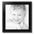 thumbnail image 2 of ArtToFrames 16" x 17" Matte Black with Beads Picture Frame, 16x17 inch Black Wood Poster Frame (WOM-4065), 2 of 8