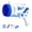 B, variant on Njoeus Bubble Machine Fully Automatic 69-Hole Handheld Bubble Blower for Ki-ds Creates a Massive Foam Bubble Experience (120ml)