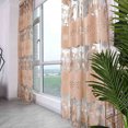 thumbnail image 3 of Dvkptbk Leaves Curtain Window Voile Drape Valance 2 Panel Fabric, 3 of 9