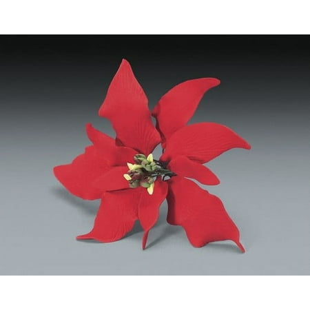 Cake Decoration Gum Paste Poinsettia