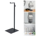 thumbnail image 6 of Adjustable Handbag Display Rack, Bags Purse Stand, Multi Purpose Display Holder Desktop Storage Stable Stainless Steel Show Hanger for Retail Black, 6 of 8