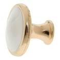 thumbnail image 1 of Abbracc Boutons de Tiroir Ronds en Porcelaine Vintage pour Armoire B-32mm, 1 of 9