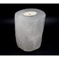 thumbnail image 2 of 1 (ONE) Selenite Tower Candle Holder - Rock Paradise Exclusive COA, 2 of 4