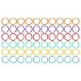 thumbnail image 2 of Loose Leaf Rings, 35mm Durable PP Book Binder Rings Colorful  For Key, 2 of 8