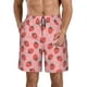 thumbnail image 1 of Fotbe Strawberries Trajes de Baño Estampados para Hombre, Shorts de Verano de Secado Rápido, Ropa de Playa, Bañadores-Medium, 1 of 6