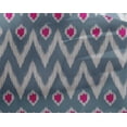 thumbnail image 4 of oneOone Georgette Viscose Fabric Chevron Ikat Print Sewing Fabric BTY 42 Inch Wide, 4 of 4