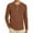 33 Khaki, variant on guisaled Mens Henley Long Sleeve Shirts Button Neck Waffle T-Shirt Solid Color Basic Lightweight Fashion Casual Pullover Shirt
