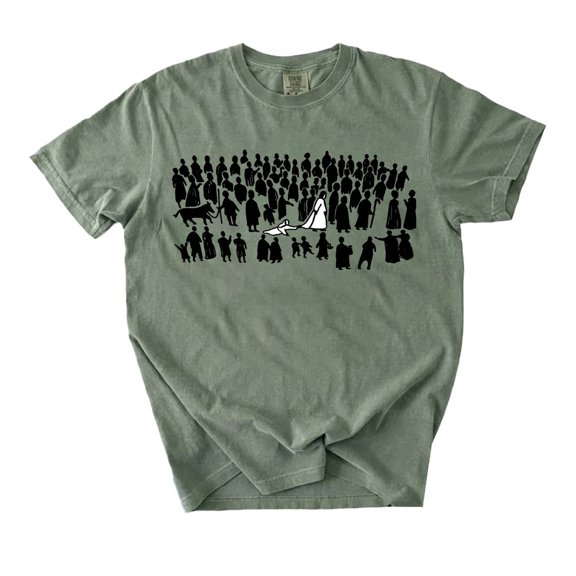 Christian T-Shirt, Hem of His Garment Graphic Tee, Religious Faith Shirt