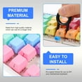 thumbnail image 4 of RUNROTOO 37Pcs Durable Key Caps for Mechanical Keyboard Multi Colored ABS Portable Everyday Use, 4 of 6