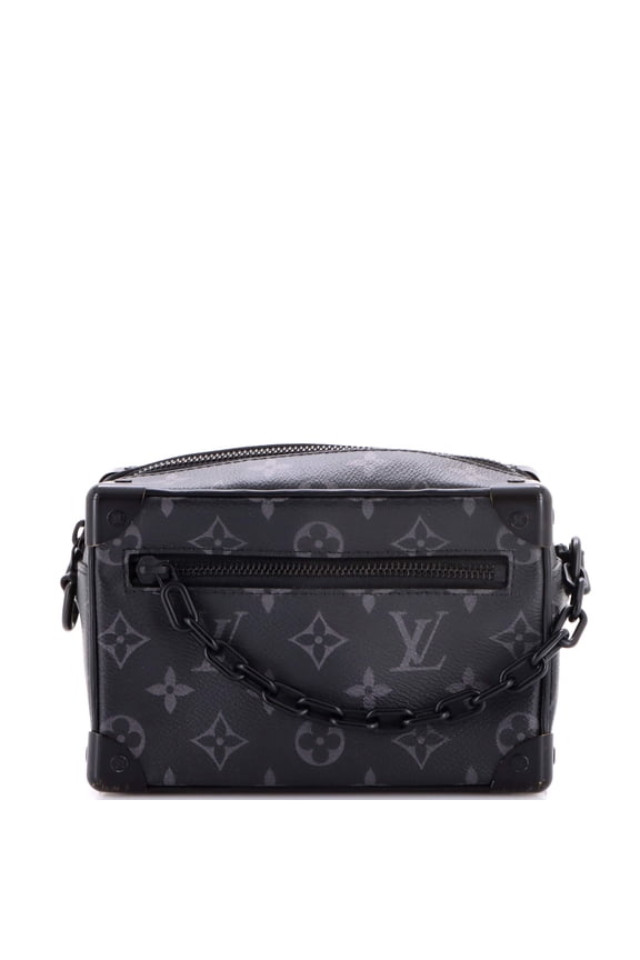 Pre-Owned Soft Trunk Bag Monogram Eclipse Canvas Mini By Rebag