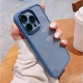 thumbnail image 4 of CASELIX Slim Clear Case for iPhone 12 Pro Max [Not Yellowing] [Military Grade Protection] Compatible with iPhone 12 Pro Max Protective Case 6.7 inch, Pacific Blue, 4 of 7