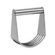 thumbnail image 3 of Handle with Stainless Steel Blade-Portable Flour Beater with Handle Home Powder Flour Beater for Kitchen Cream Baking Tool, 3 of 3
