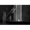 thumbnail image 2 of Stampfli, Craig 32x23 White Modern Wood Framed Museum Art Print Titled - Gateway Bridge Bride, 2 of 4
